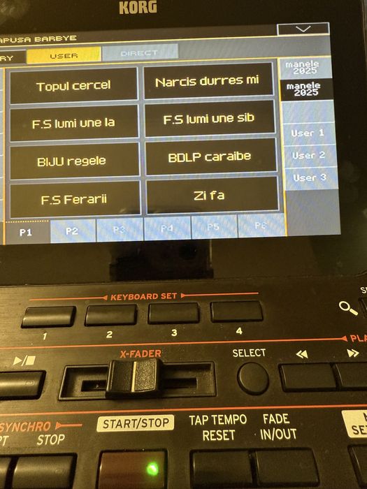 Set Korg pa4x 2025 cel mai nou