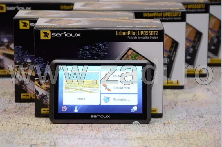 Gps auto sau camion, serioux 4.3" - garantie 3 ani-cu soft si harti