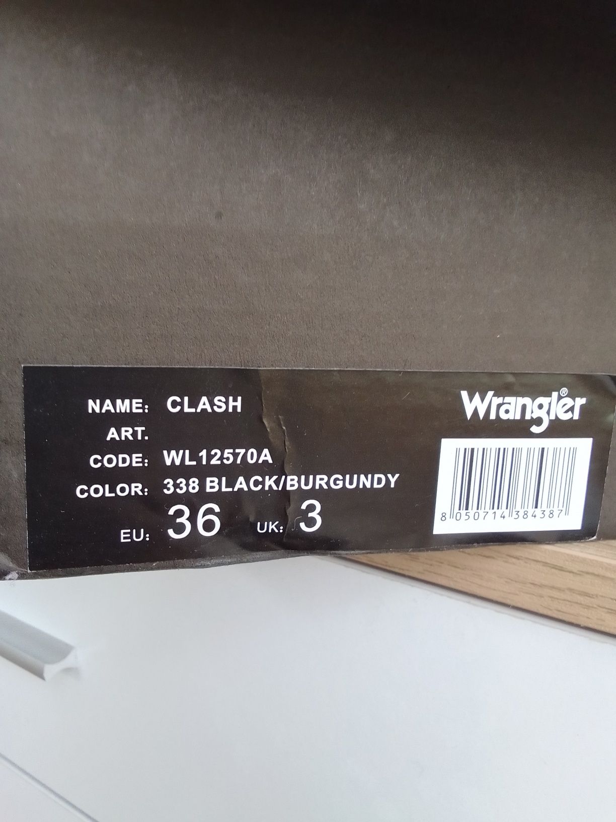 Кожени кубинки Wrangler размер 36