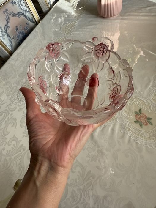 Набор из 3 стеклянных конфетниц/салатниц — отличное состояние!