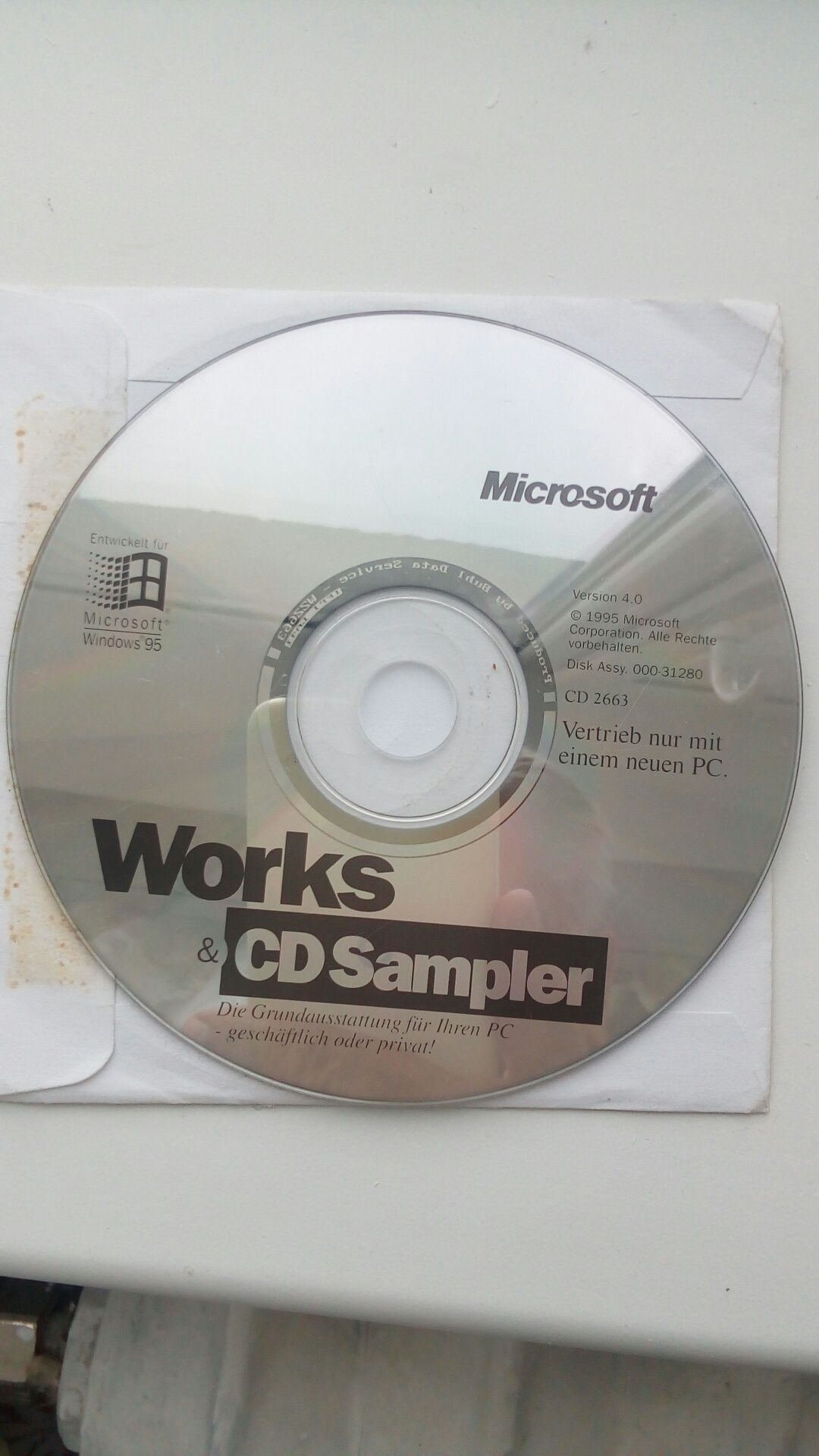 Microsoft Works & CD Sampler