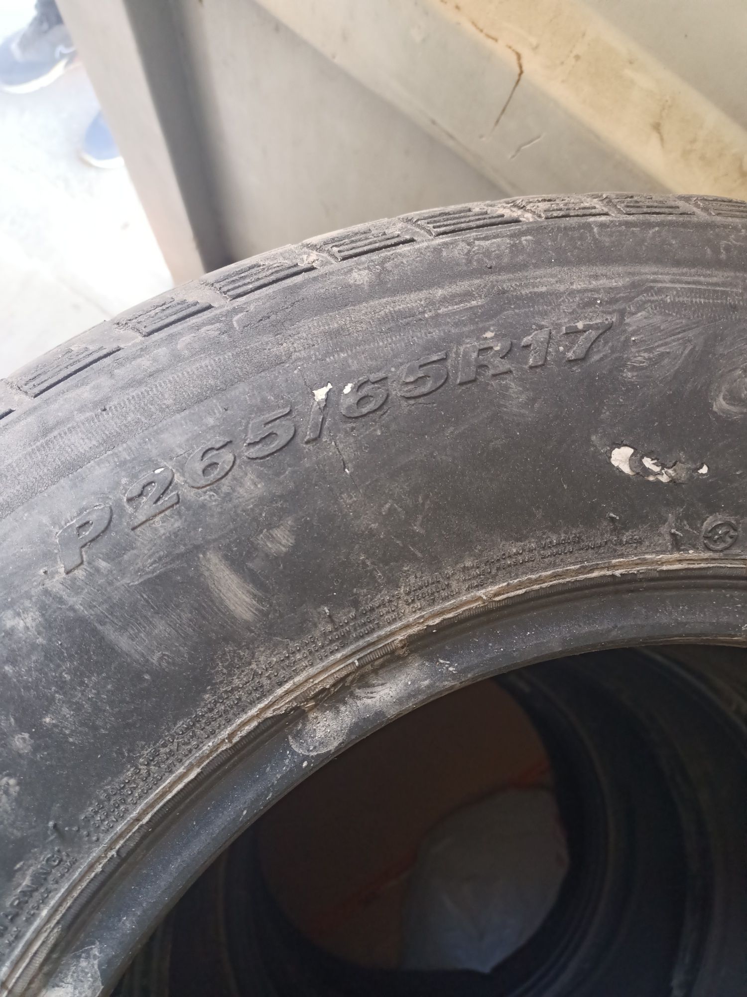 Продаються шины 265/65 R 17