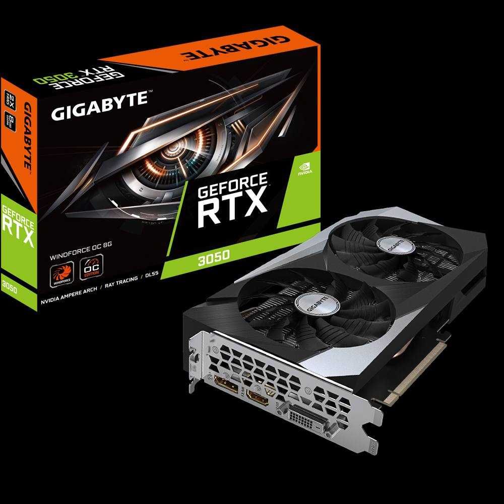 Видеокарта Gigabyte RTX 3050/8Gb