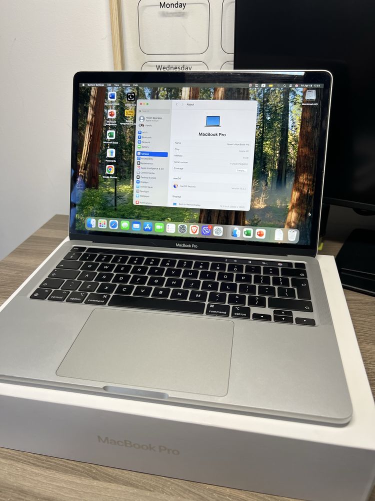 MacBook Pro, 2020, M1, ОТЛИЧЕН!