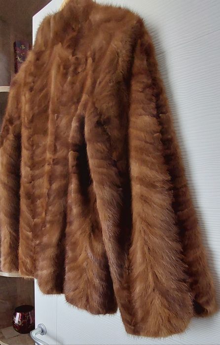 Haina de blana naturala (vizon)