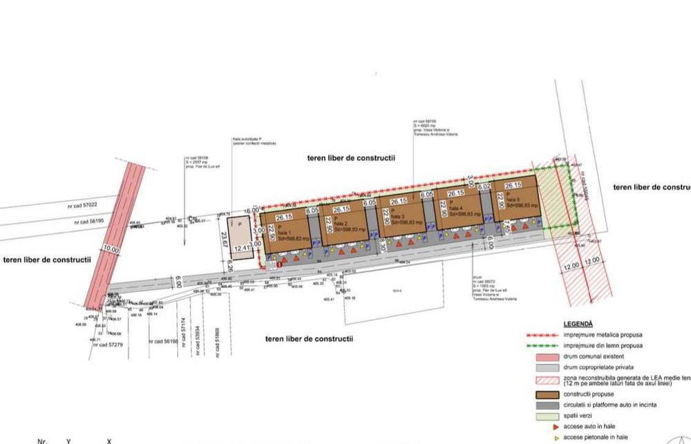 Hala de vanzare - 598 mp - Gilau