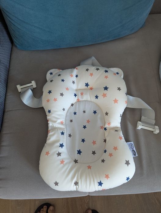 Cadita bebe pliabila cu termometru si pernuta