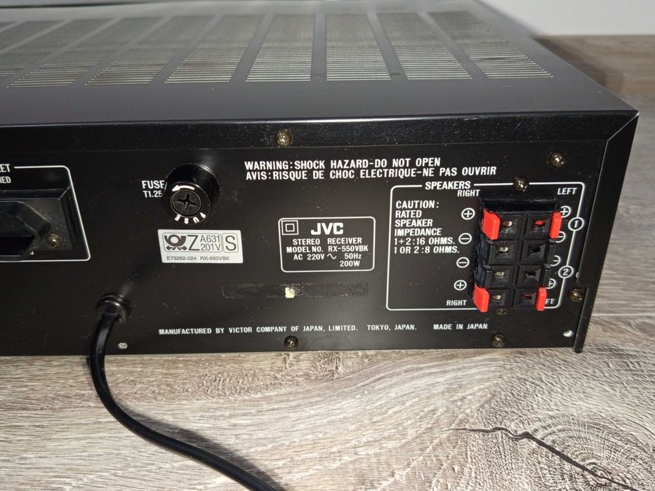 Колекционерски ресивър JVC RX-550V