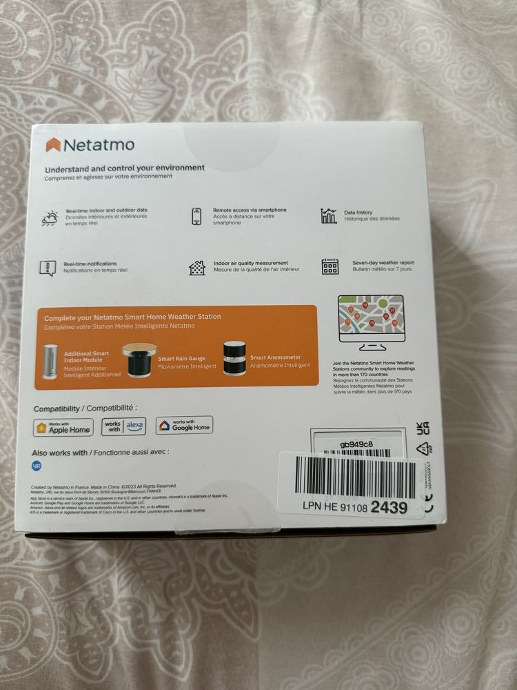 Netatmo Smart Home Weather Station