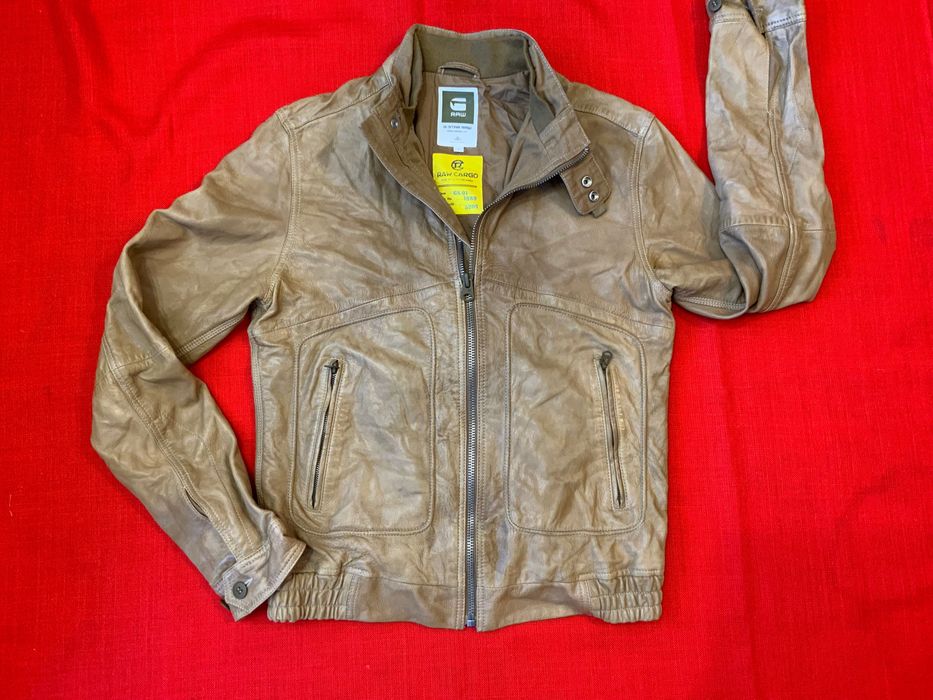 G-star-оригинално кожено яке 48м-50л