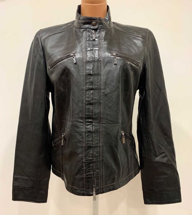 Geaca dama Basler Black Label din piele naturala 40-42