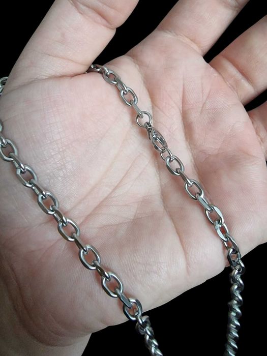 10 x Lant din otel inoxidabil 5mm x 51cm