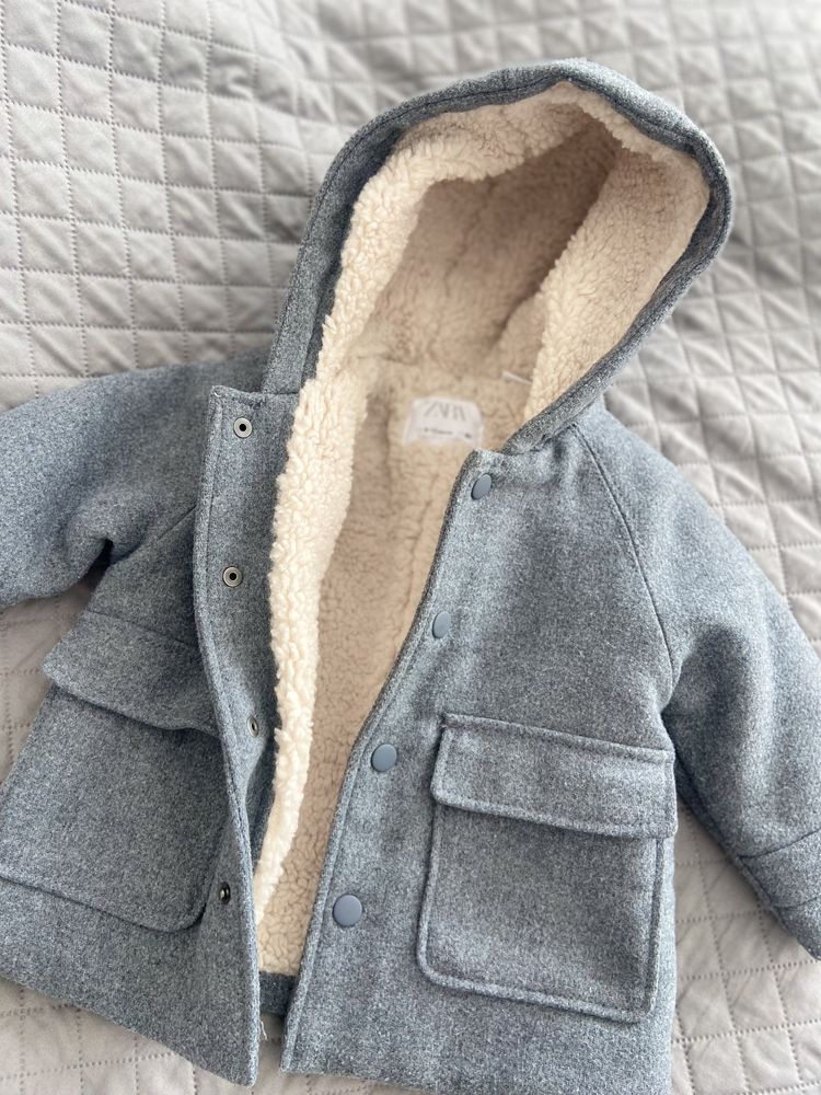 Детско зимно палто Zara