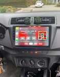 Skoda Fabia 3 - 9" Android 14 Мултимедия Шкода Фабиа Навигация Андроид
