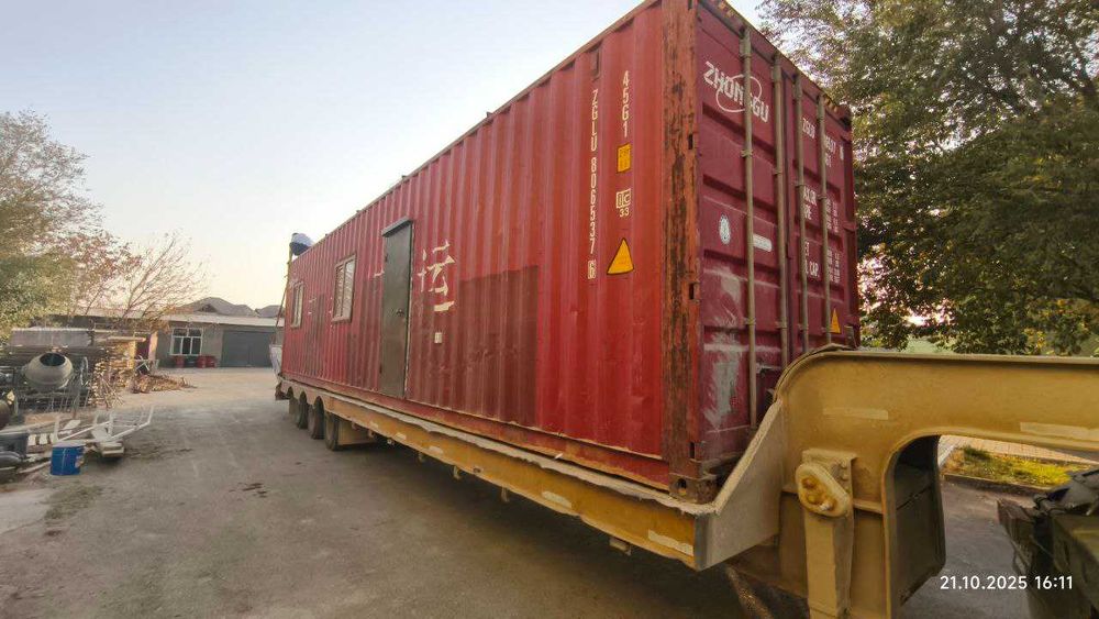 Бытовка ,Утепленный контейнер, жилой контейнер 40 фут