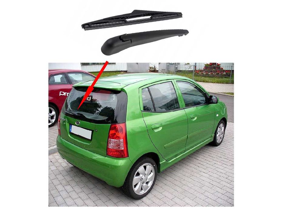 Задно рамо с чистачка за Hyundai I10, Kia Picanto и Picanto 2