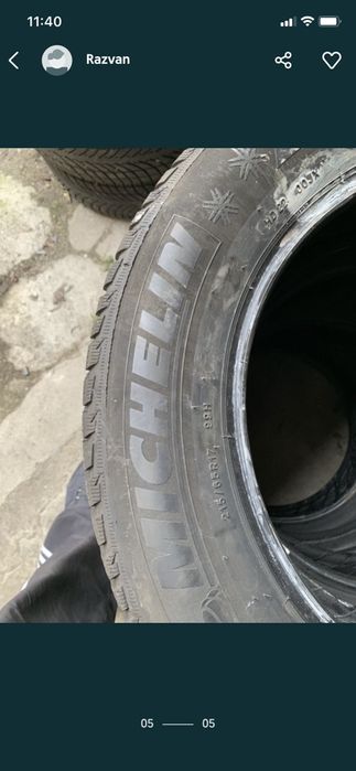 4 anvelope cauciucuri 215/65/17 Michelin m+s si 215/65/15C michelin