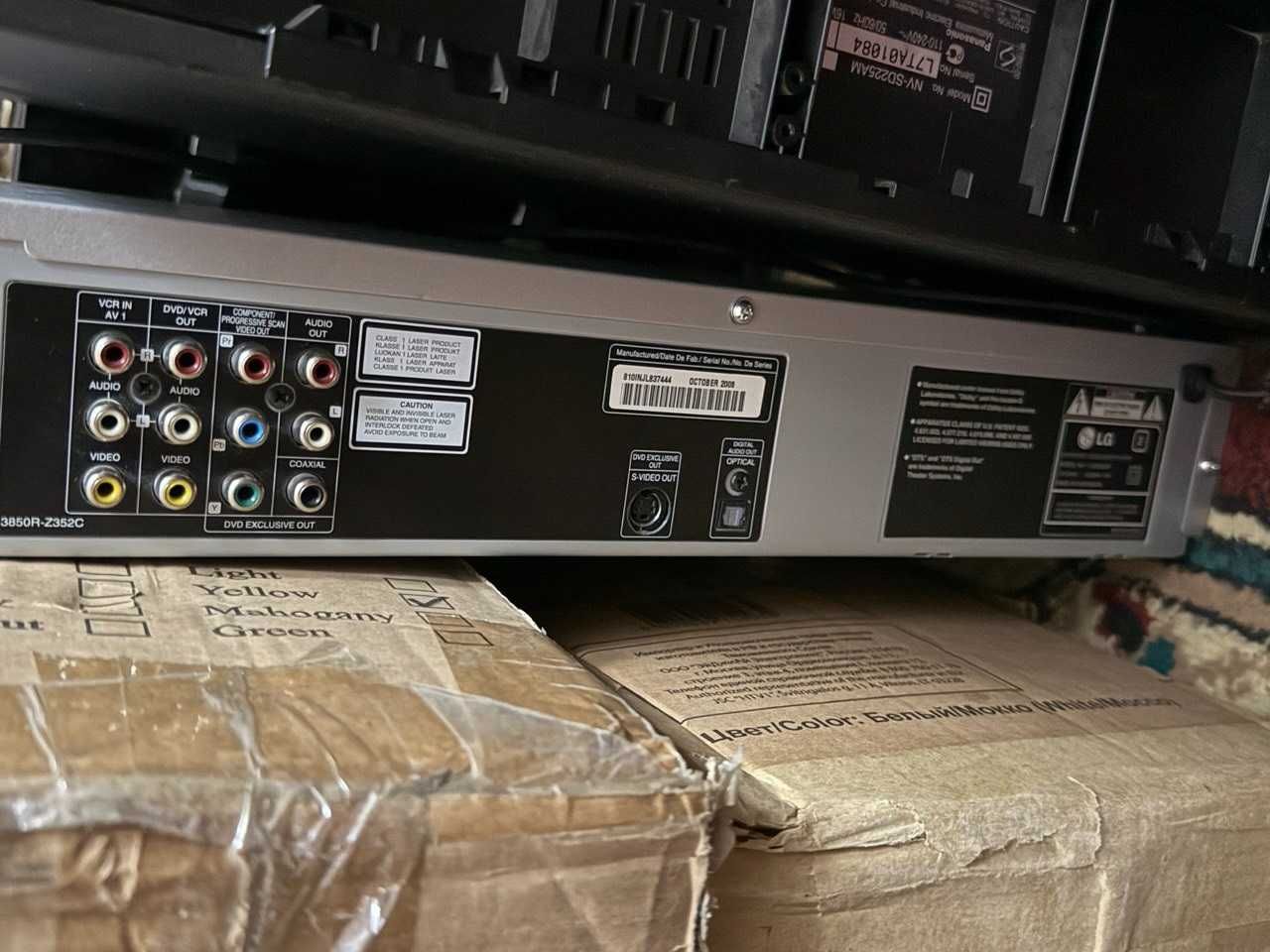 Видеомагнитофон & DVD - 6 Head Hi-Fi Stereo