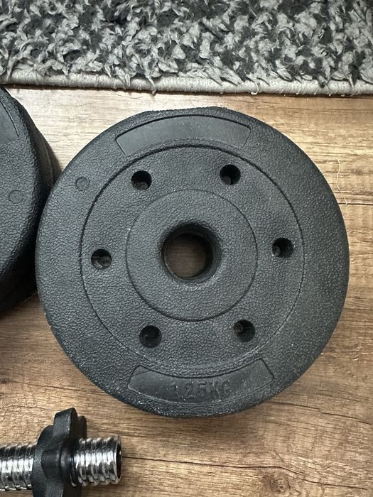 Vand gantere plus 2 bari cu prizatoare