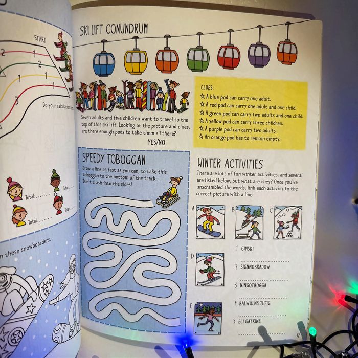 Christmas Activity Book Usborne