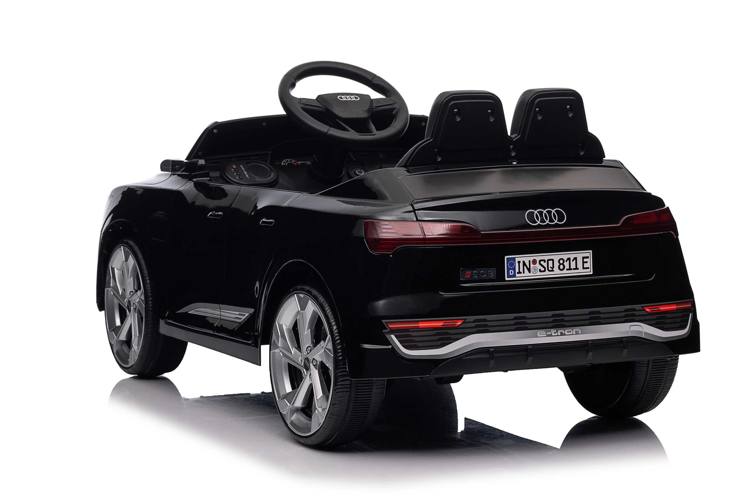 Masinuta electrica pentru copii Audi SQ8 2x 35W 12V MP3 player #BLACK