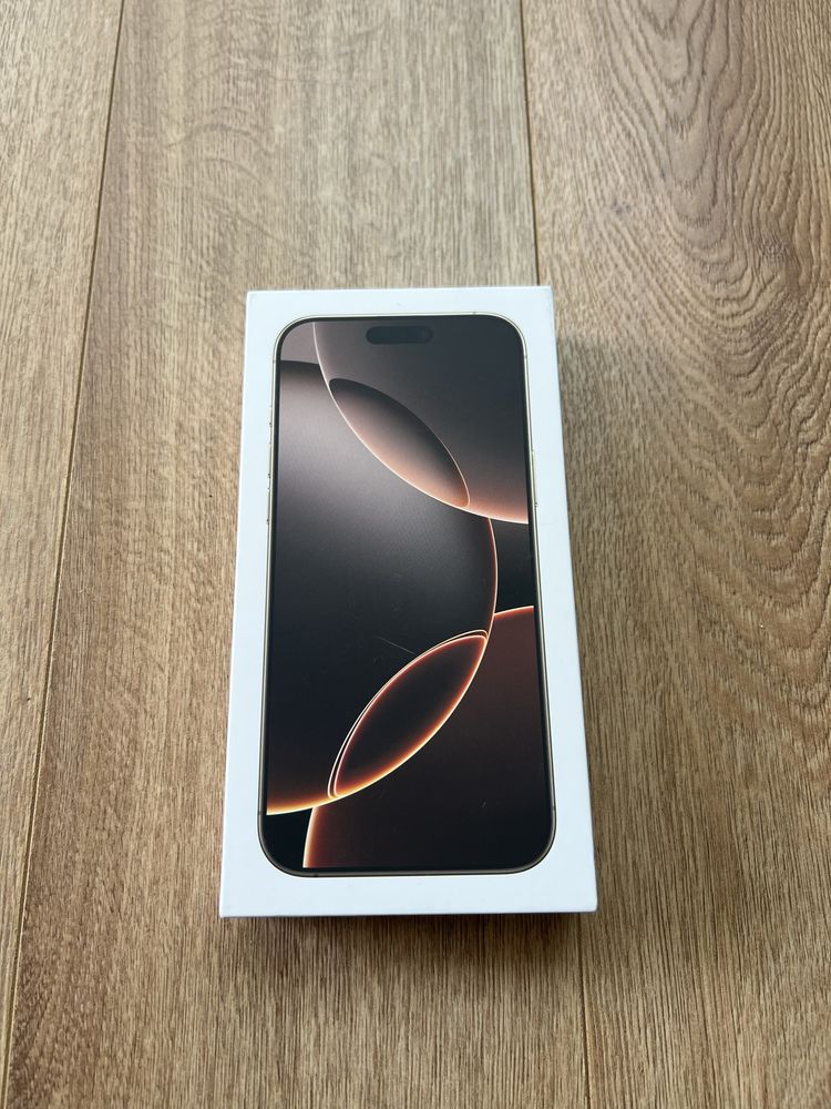 Запечатан! Iphone 16 PRO MAX 256gb Desert Titanium / НОВ!