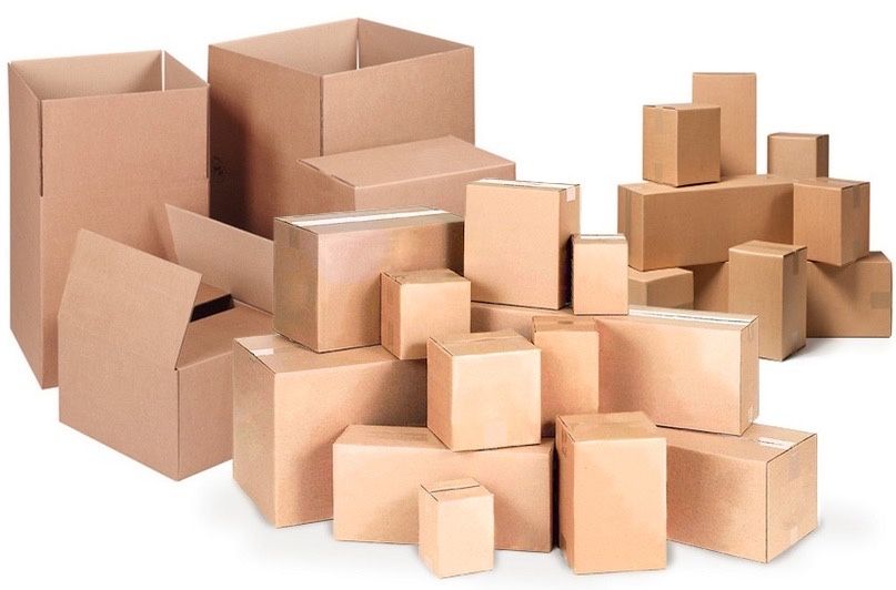 Новые коробки без надписей трехслойные купить картон