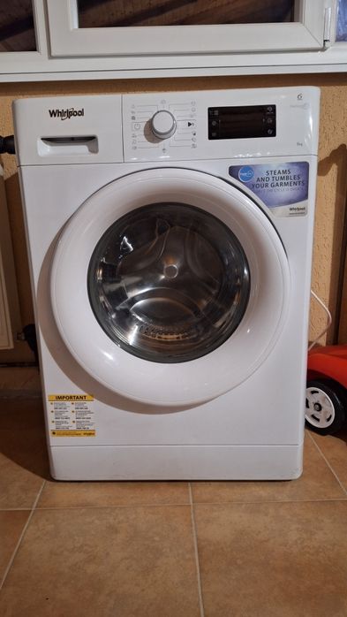 Masina de spalat rufe Whirlpool, al 6lea simt