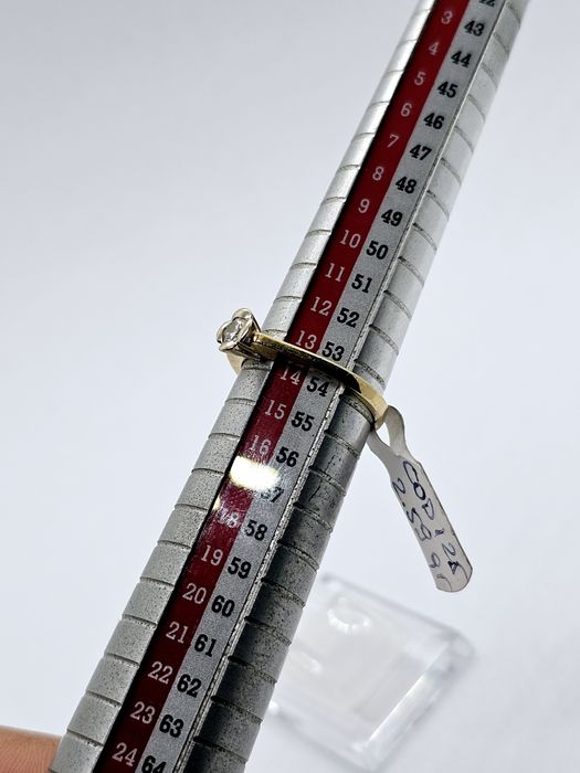 Vand inel dama din aur 14 k 2.59 g cod 125