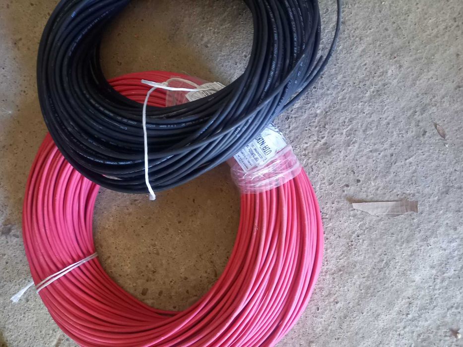 Cablu fotovoltaic cupru litat  6 mmp si 4 mmp