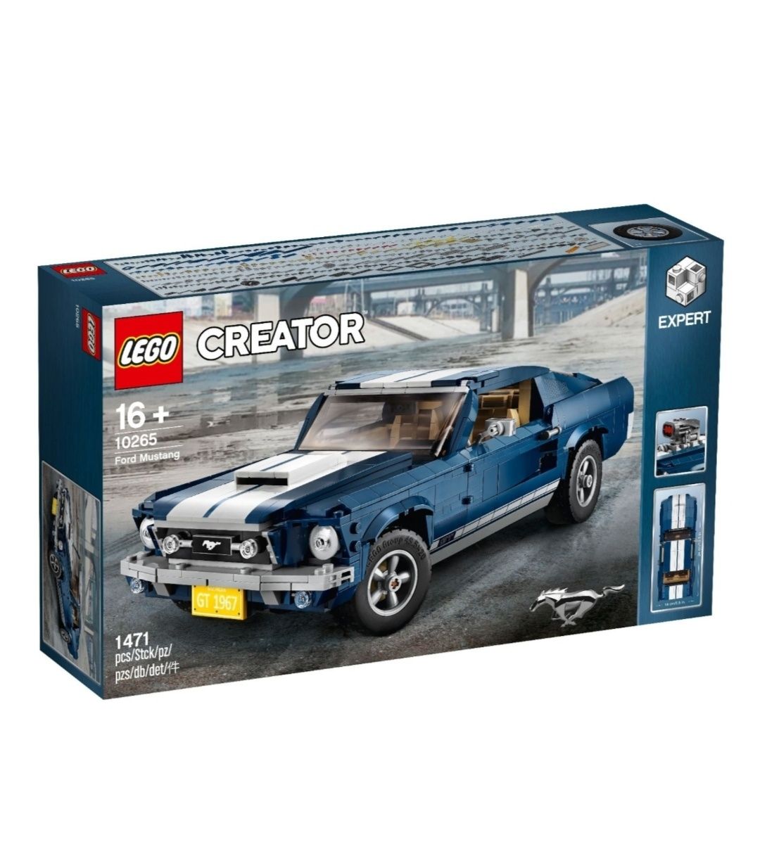 Конструктор LEGO Ford Mustang 10265, деталей 1471 шт