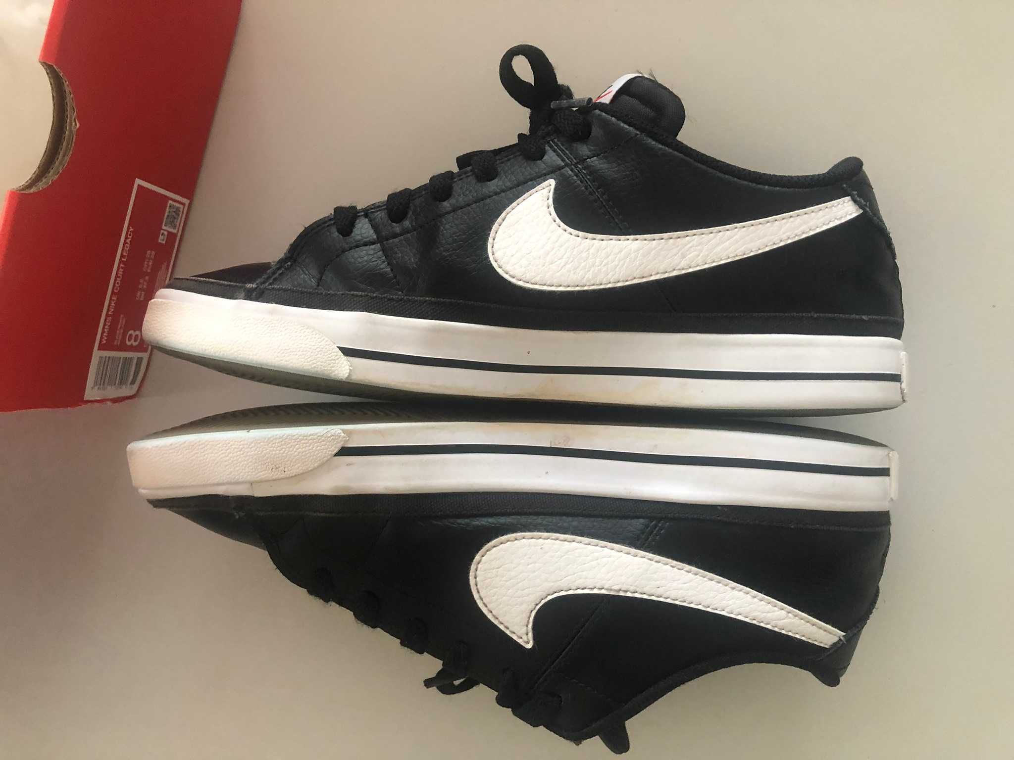 Nike Court Legacy(EUR39)тесен крак (по-скоро ном38,5)ест. кожа, момиче