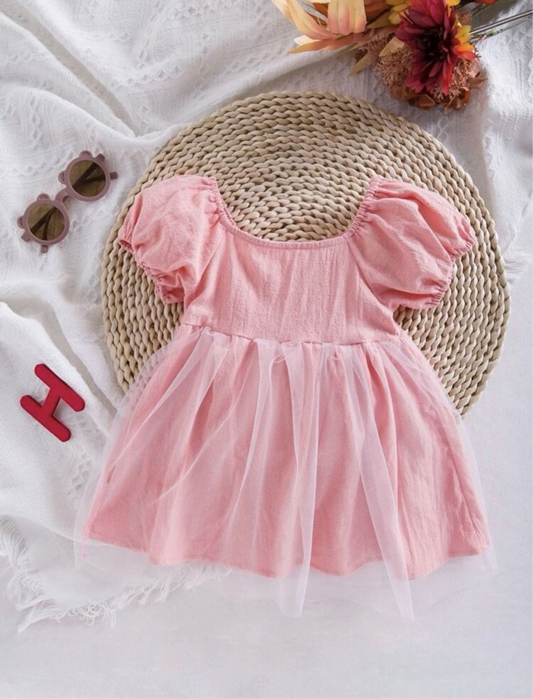 Lot body/ romper / rochițe bebe fetita ca noi, mărimea 86, 12-18luni