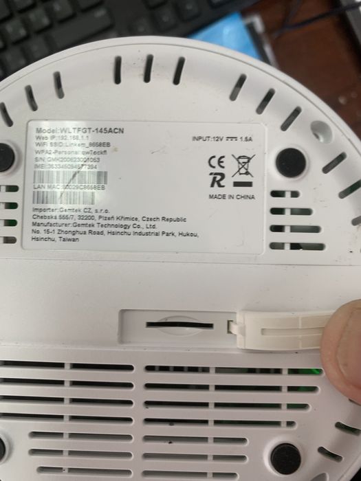 Router 4g lte sim Linkem