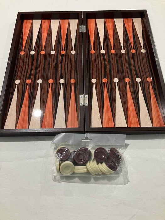 Joc Table (joc de Table) NOU - Lux lemn lacuit. SIGILAT!