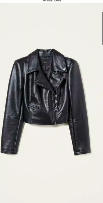 Дамско кожено яке Twinset