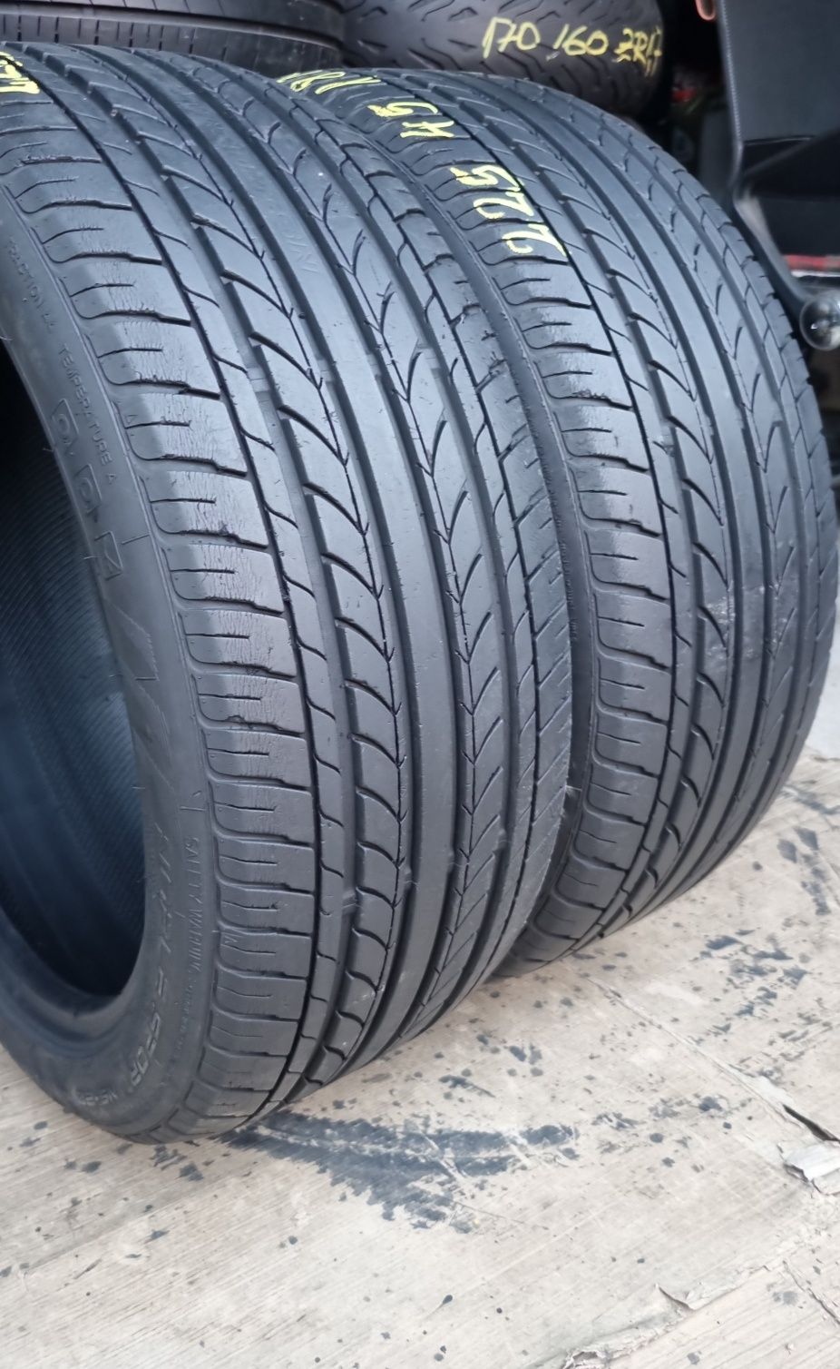 2 Anvelope Vară Nankang 225 45 ZR18XL Stare Perfectă.