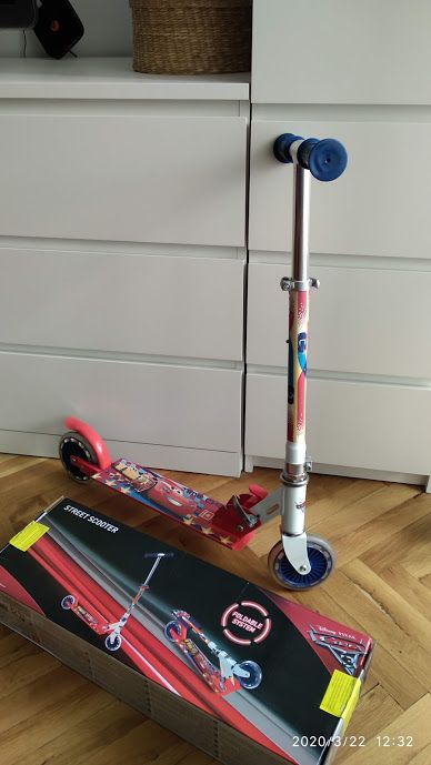 Тротинетка MONDO с 2 колела CARS 3 18100