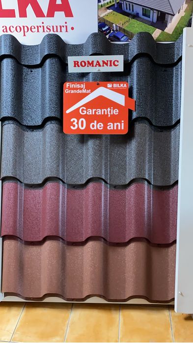 Tigla metalica Bilka de la 35lei/mp