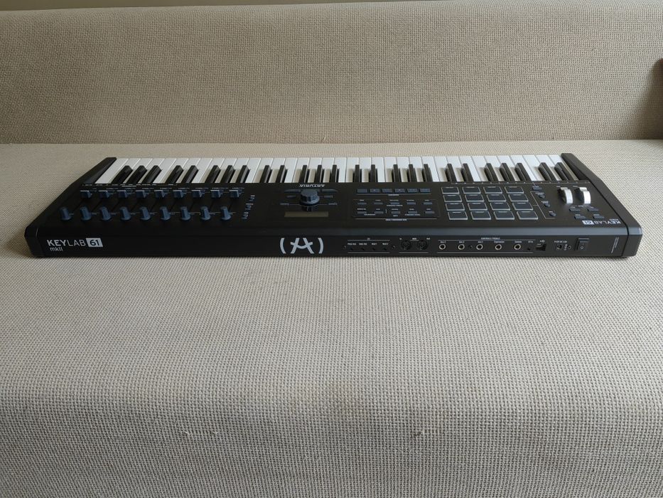 Arturia Keylab mkII 61 клавиша, Миди клавиатура Черна