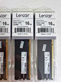 16gb 3200mhz LEXAR DDR4 Новые ОЗУ для ПК + Гарантия 6 месяцев