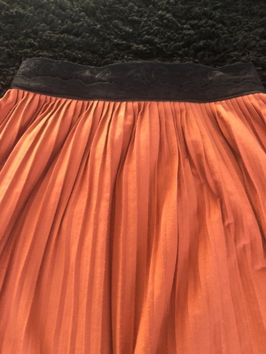 Fusta marimea S portocalie