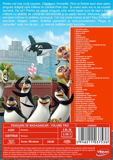 Pinguinii din Madagascar Sezonul 2 - Dublat in limba romana
