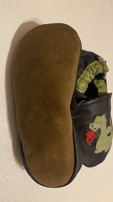 Incaltaminte interior piele naturala pt copii