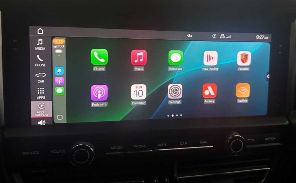 PORSCHE VIM CarPlay цял екран Android Auto Порше Panamera Full 2025map
