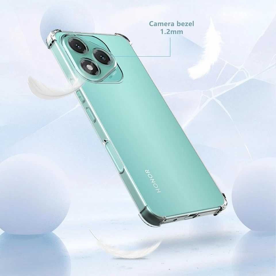 Honor 400 Lite - Удароустойчив Силиконов Прозрачен Кейс Гръб