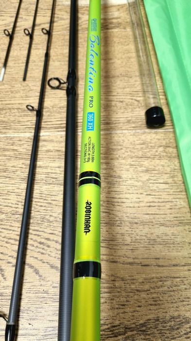 Lanseta Feeder ROBINHAN Bolentino 3,60m Actiune:180gr carbon NEW 2024