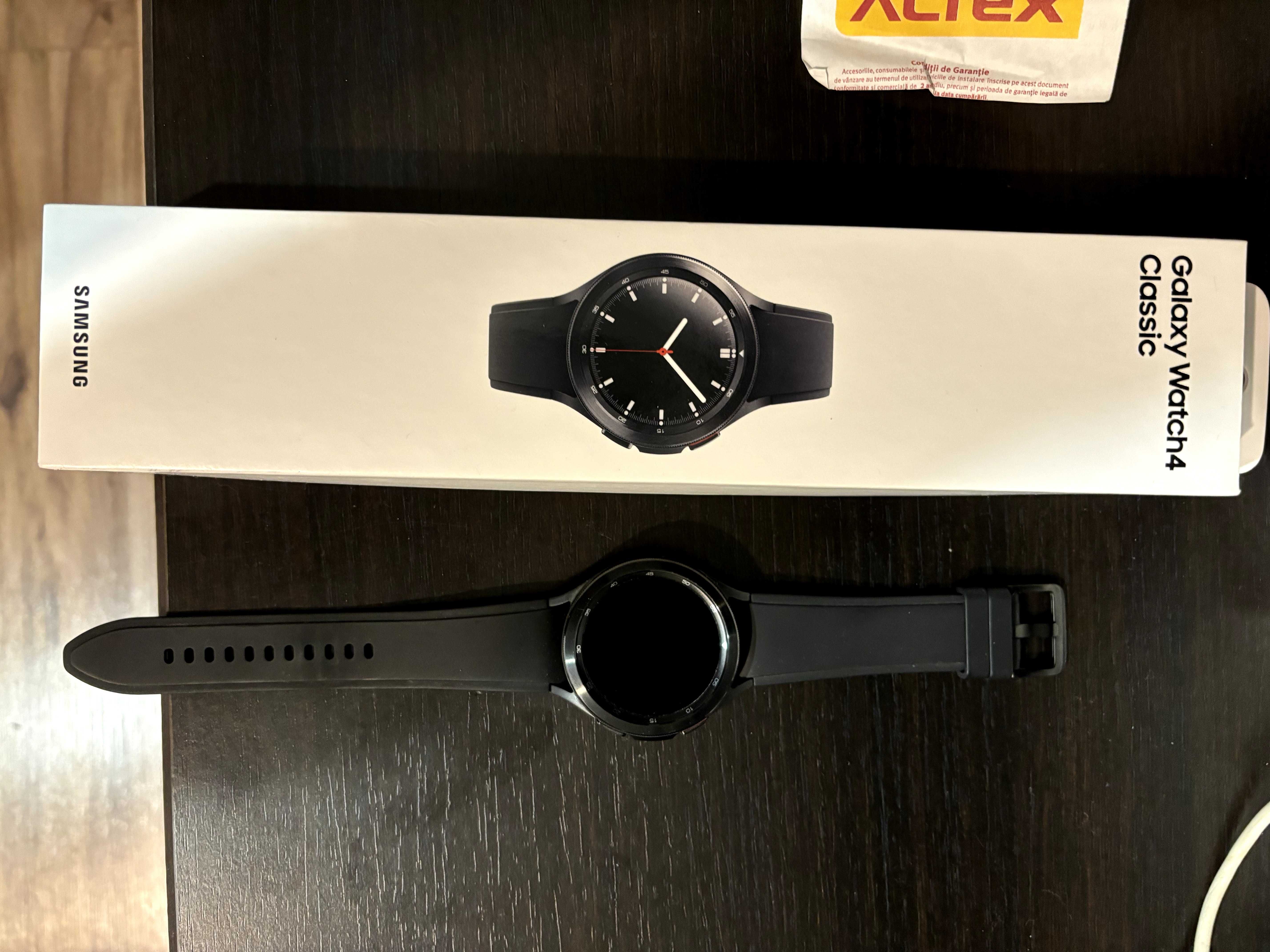 Galaxy Watch 4 Classic 46 mm ca nou cu 3 ani garantie Altex