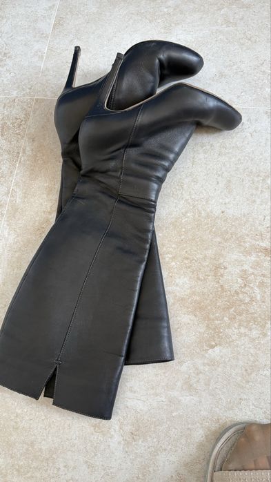 Cizme piele masura 39