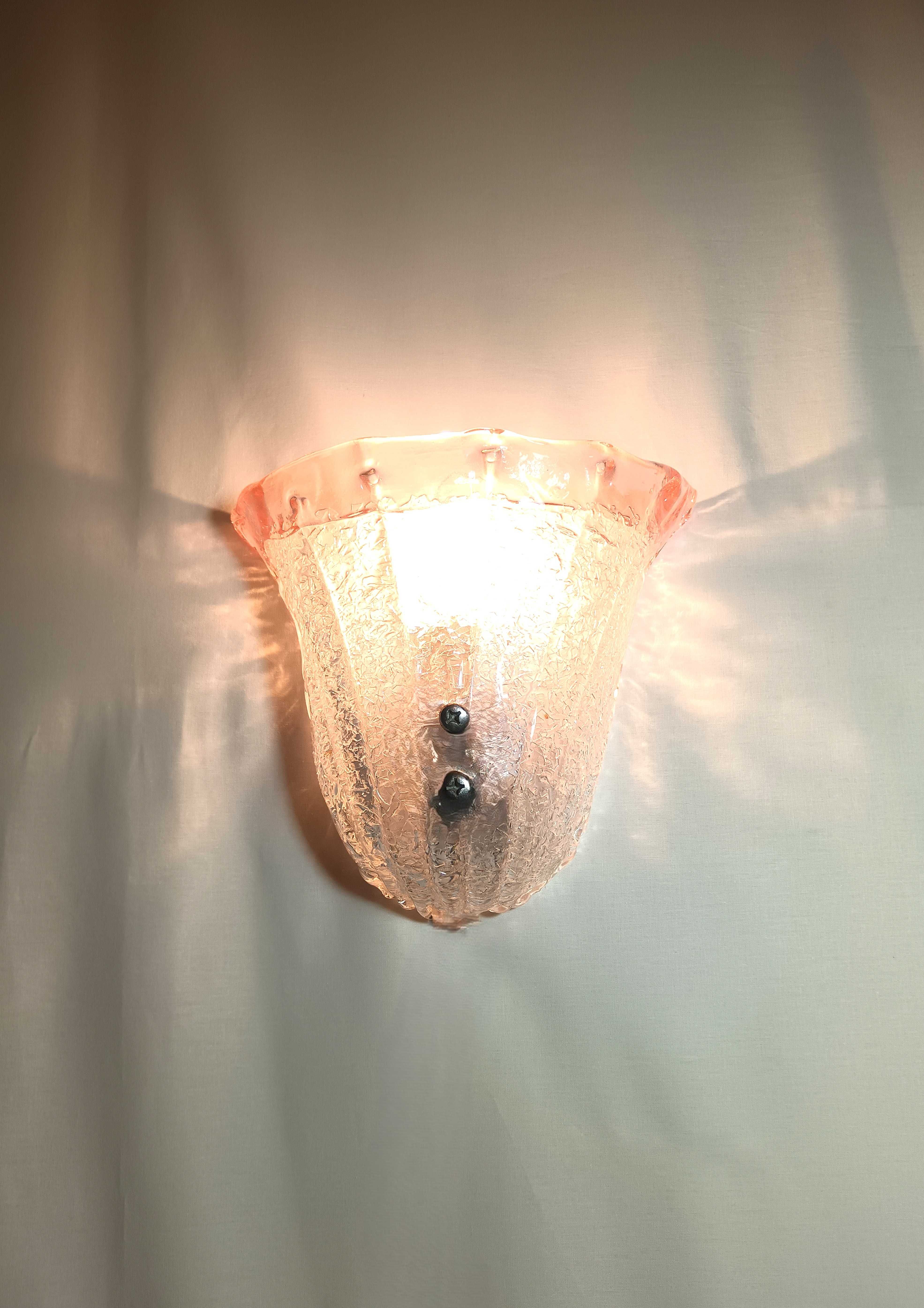 Aplica (1 din 4) Art deco, sticla Murano, vintage